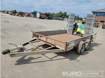  Indespension Twin Axle Plant trailer, Ramp - Přepravník stavebních strojů
