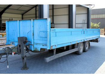 2-Achs Eggers Tandem 10t  neu TÜV  - Přívěs plato/ Valník