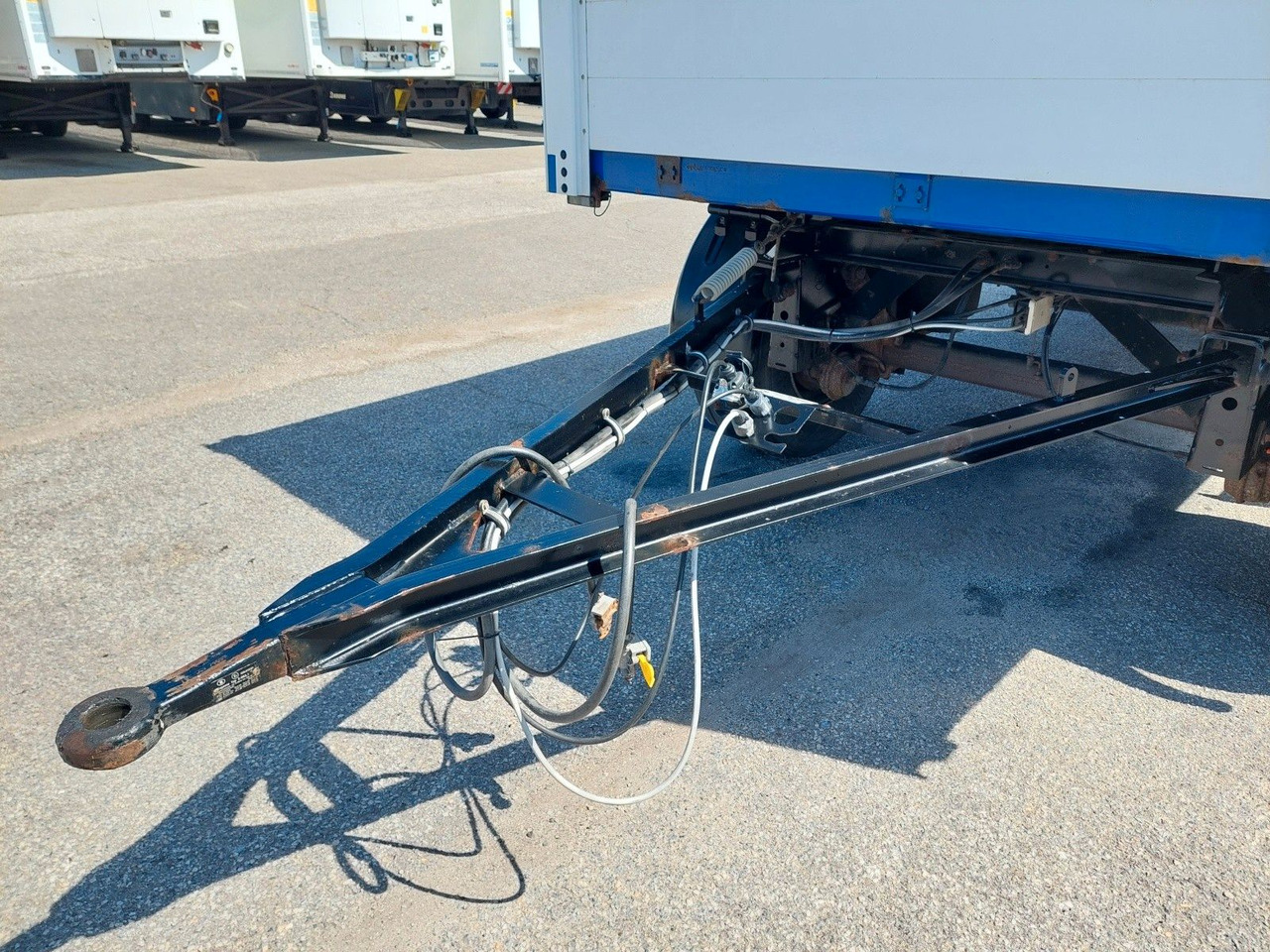 Přívěs plato/ Valník Krone AZW 18 Baustoffanhänger