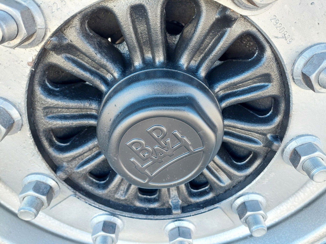 Přívěs plato/ Valník Krone AZW 18 Baustoffanhänger