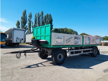 Přívěs plato/ Valník  Schmitz Cargobull Gotha AFW18 Baustoffanhänger