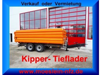 Obermaier 14 t Tandemkipper  Tieflader  - Sklápěcí přívěs