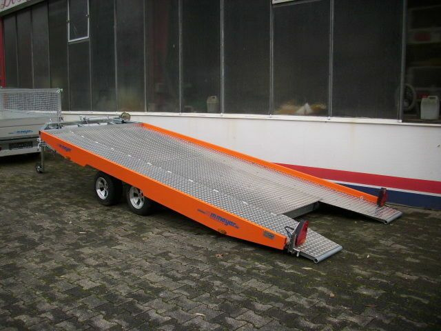 Přívěs na přepravu automobilů WM Meyer KHL 2701 - Autotransporter kippbar - Aluminium Leichtbau: obrázek 12