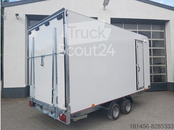 Nový Prodejní přívěs trailershop Mobile Werkstatt leer Rampe Seitentür 230V Licht: obrázek 2
