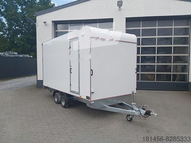 Nový Prodejní přívěs trailershop Mobile Werkstatt leer Rampe Seitentür 230V Licht: obrázek 11