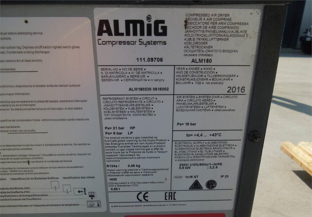 Mobilní kompresor Alup OSUSZACZ ZIĘBNICZY ALMIG 1,80M3/MIN 2016R!!: obrázek 2