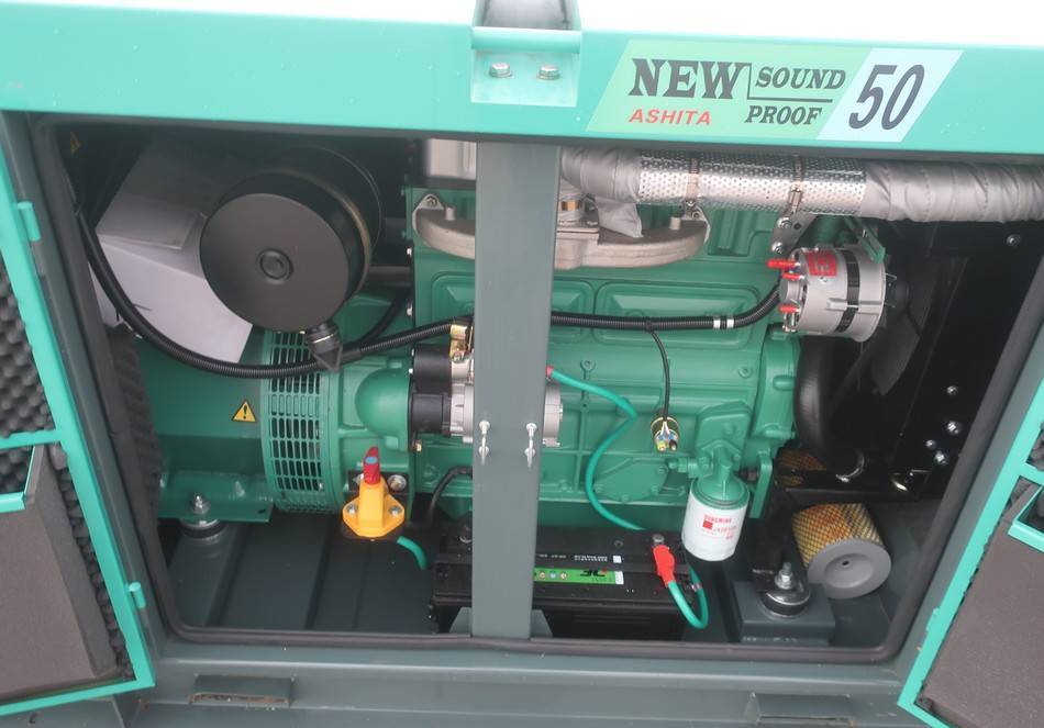 Elektrický generátor Ashita AG3-50 Diesel 50KVA Generator 400/230V Unused: obrázek 9