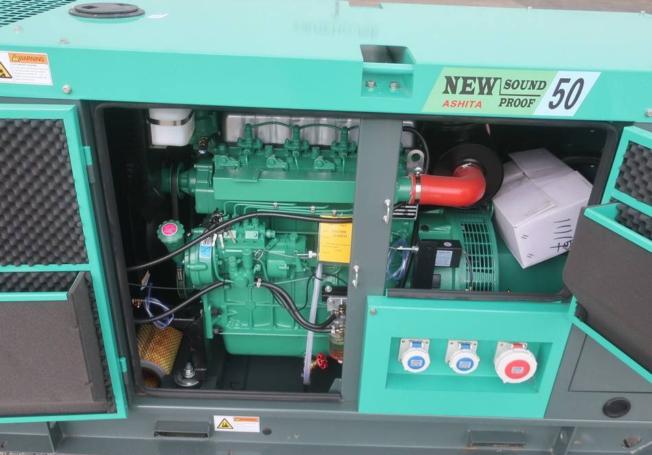 Elektrický generátor Ashita AG3-50 Diesel 50KVA Generator 400/230V Unused: obrázek 8