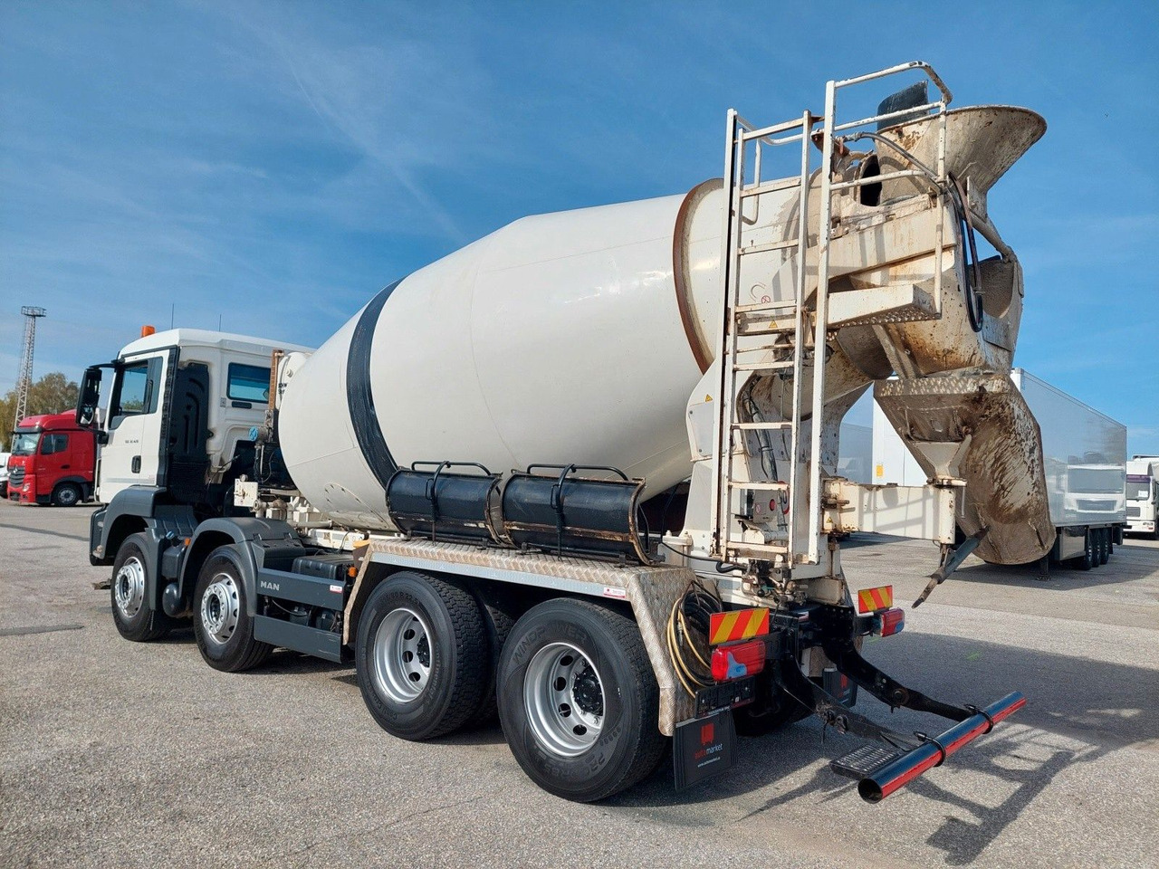 Autodomíchávač MAN TGS 32.420 BB Stetter 8x4