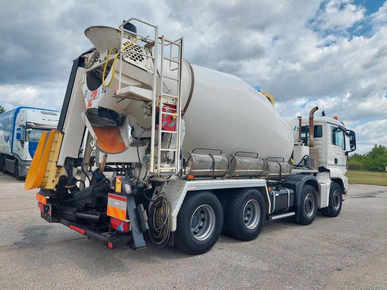 Autodomíchávač MAN TGS 32.420 BB Stetter AM 8 FHCBL + Theam T3D16