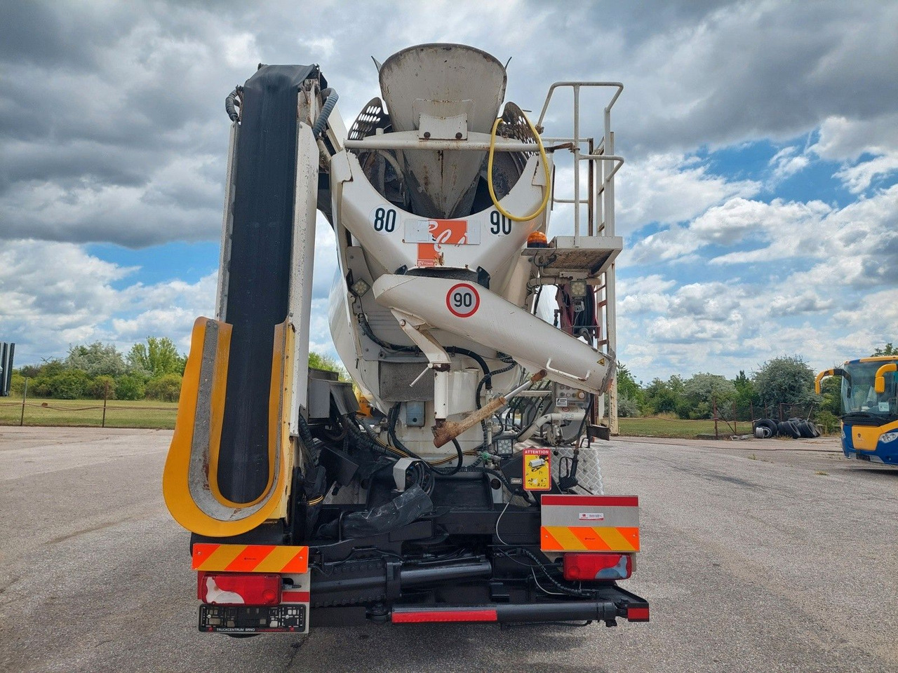 Autodomíchávač MAN TGS 32.420 BB Stetter AM 8 FHCBL + Theam T3D16