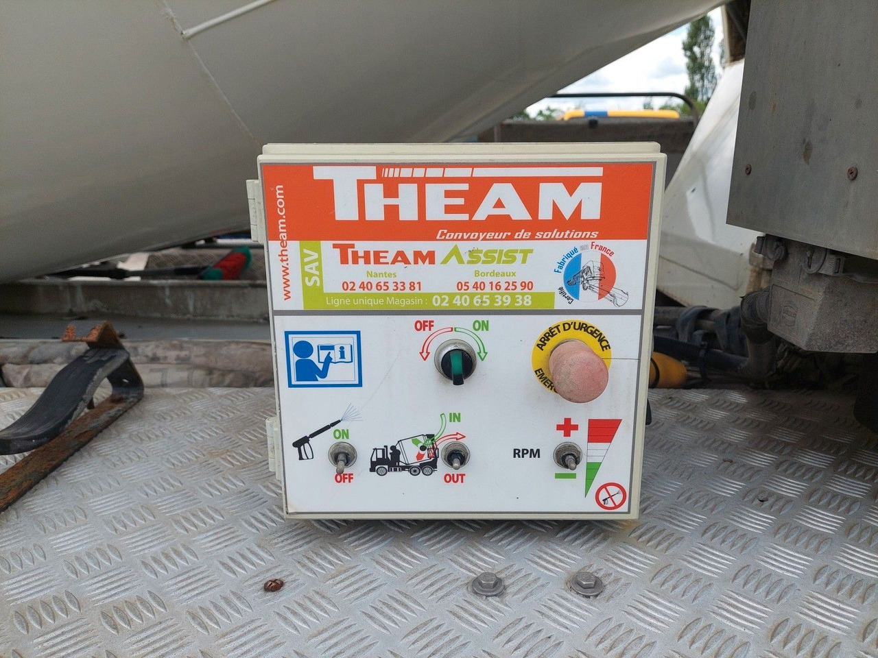 Autodomíchávač MAN TGS 32.420 BB Stetter AM 8 FHCBL + Theam T3D16