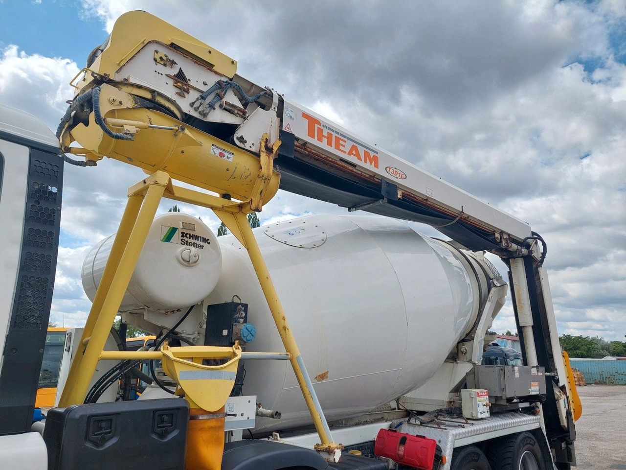 Autodomíchávač MAN TGS 32.420 BB Stetter AM 8 FHCBL + Theam T3D16