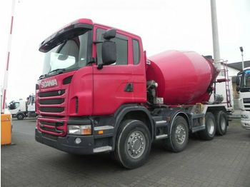 Autodomíchávač Scania G 380 8x4 Betonmischer Liebherr 9 m³