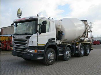 Autodomíchávač Scania P 360 8x4 Betonmischer 9m³ Hardox