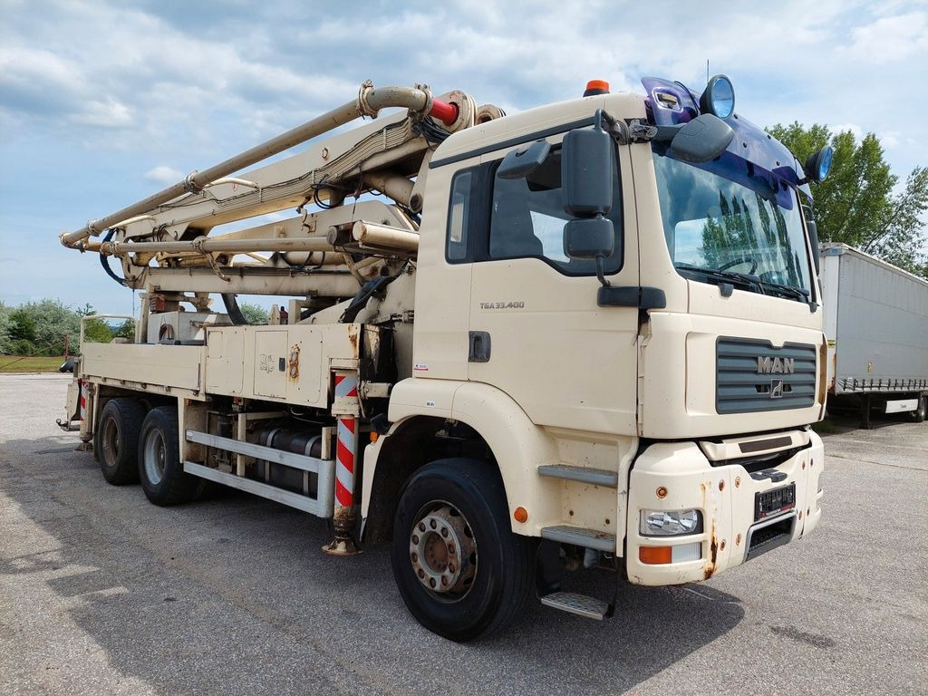Autodomíchávač s čerpadlem MAN TGA 33.400 6x4 BB JMBH 33