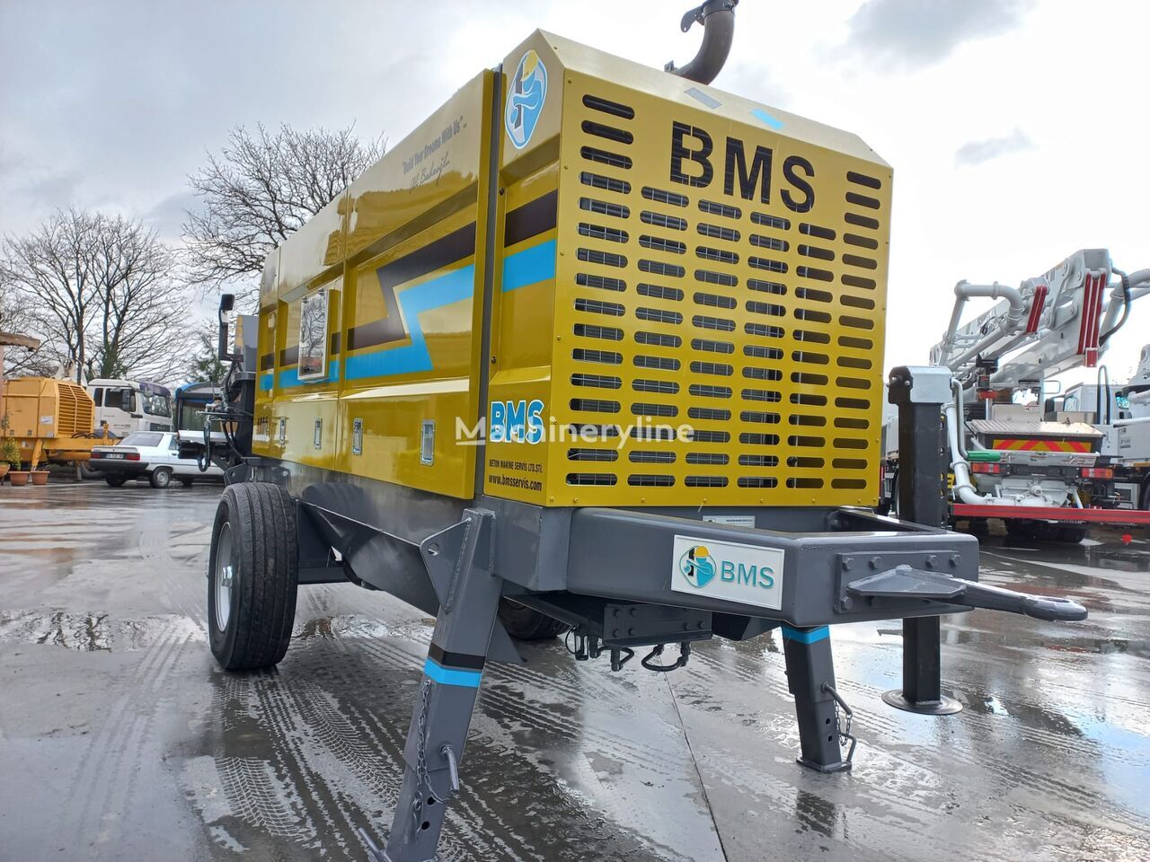 Nový Stacionární čerpadlo betonu BMS BSP 1409: obrázek 9