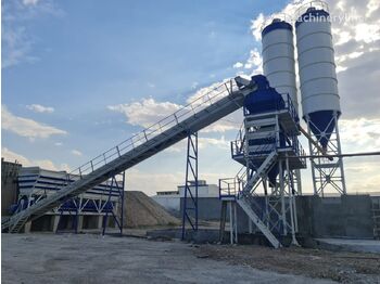 POLYGONMACH Stationary 135m3 Batching Planr with Double Planetery Mixer - Betonárna