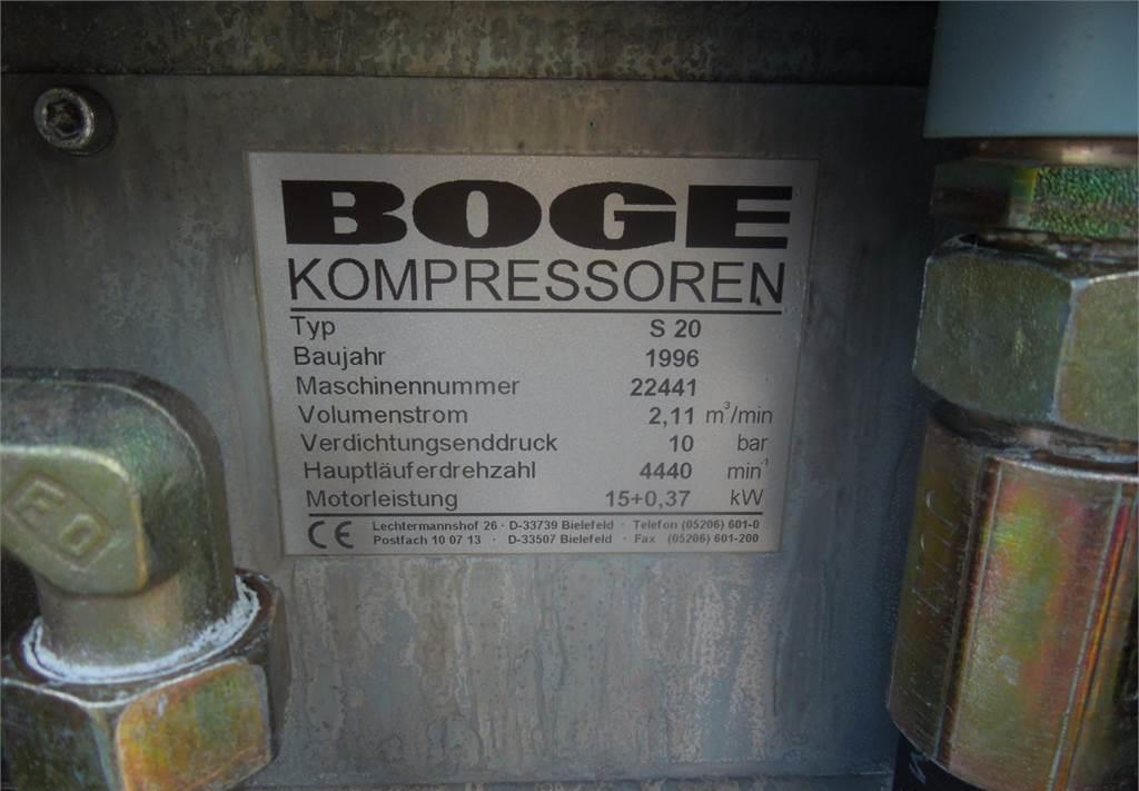 Mobilní kompresor Boge SPRĘŻARKA ŚRUBOWA S20 15KW: obrázek 3