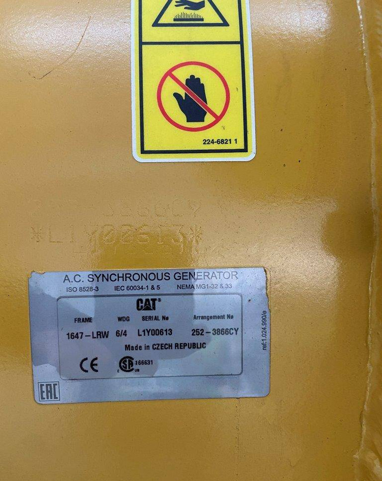 CAT 3516B - 2.250 kVA Generator - DPX-18106  leasing CAT 3516B - 2.250 kVA Generator - DPX-18106: obrázek 18