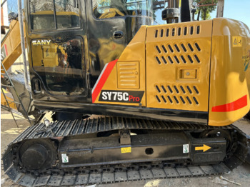 Mini rýpadlo China used Sany SY75 Excavator Small digger Sany SY75C excavator for sale: obrázek 5