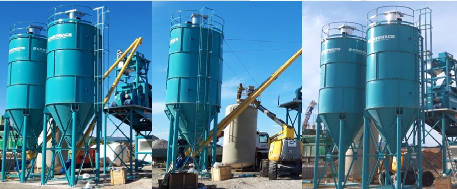 Constmach 50 Ton Capacity Cement Silo leasing Constmach 50 Ton Capacity Cement Silo: obrázek 6