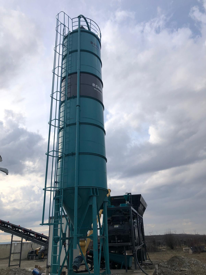 Constmach 50 Ton Capacity Cement Silo leasing Constmach 50 Ton Capacity Cement Silo: obrázek 3