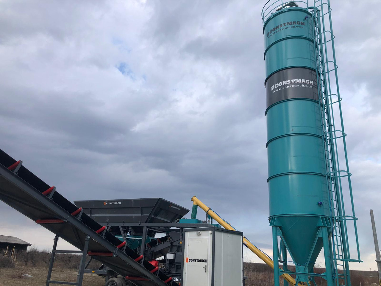 Constmach 50 Ton Capacity Cement Silo leasing Constmach 50 Ton Capacity Cement Silo: obrázek 12