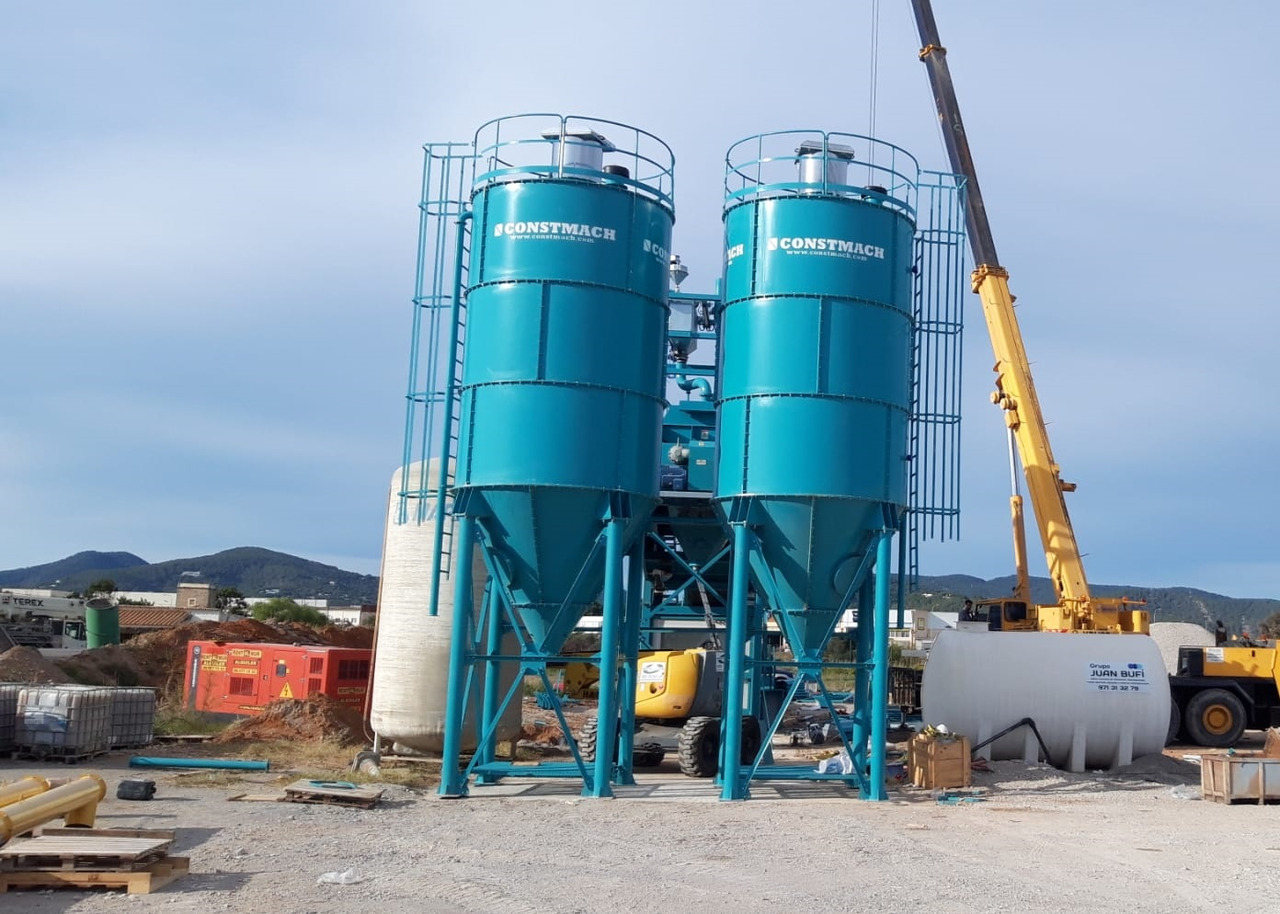 Constmach 50 Ton Capacity Cement Silo leasing Constmach 50 Ton Capacity Cement Silo: obrázek 5