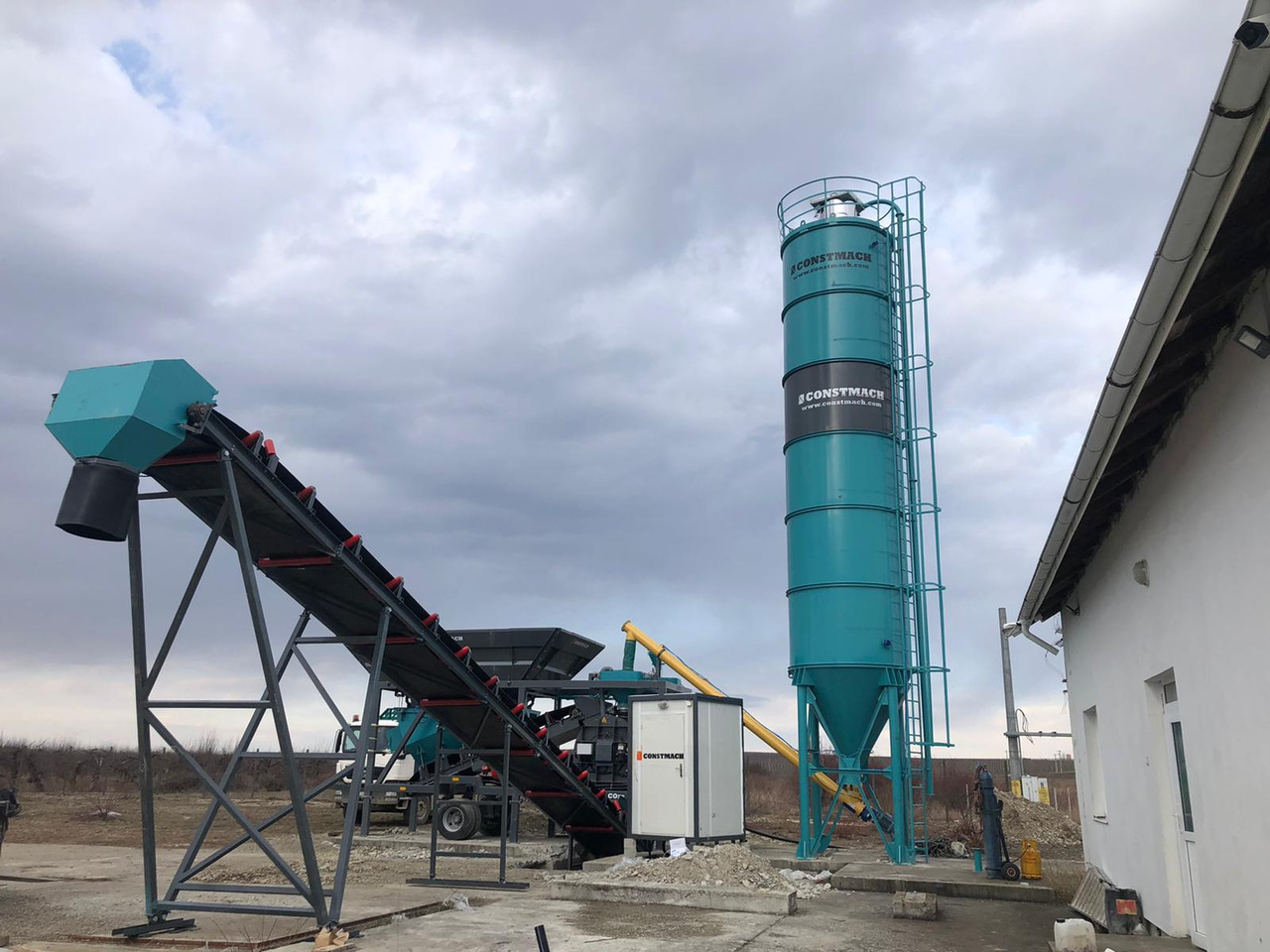 Constmach 50 Ton Capacity Cement Silo leasing Constmach 50 Ton Capacity Cement Silo: obrázek 14