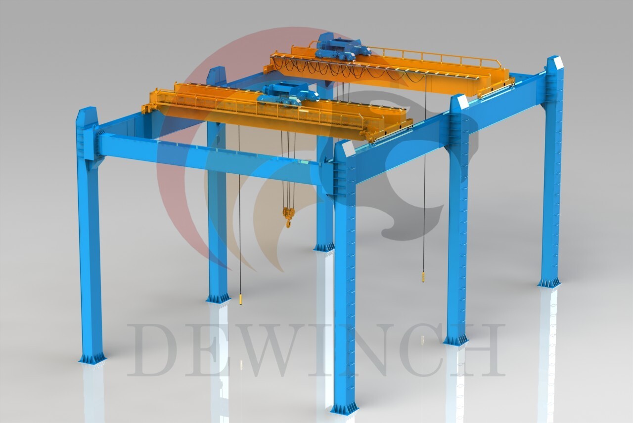 Nový Portálový jeřáb DEWINCH 1ton -250 ton Overhead Crane: obrázek 12