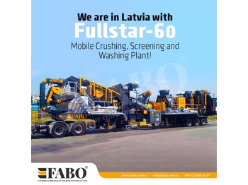 Nový Drticí zařízení FABO FULLSTAR-60 Crushing, Washing & Screening  Plant: obrázek 1