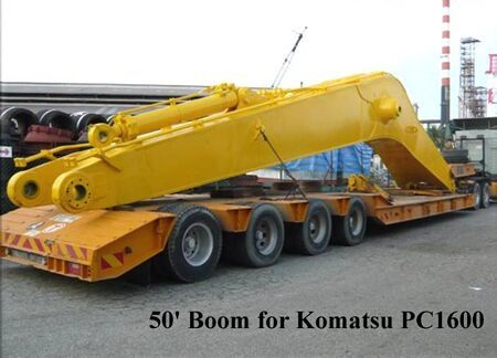 Nový Pásové rýpadlo KOMATSU Long Reach Boom for PC 800 - PC 2000: obrázek 15