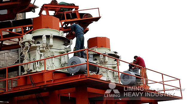 Nový Kuželový drtič Liming Typical Layout of Granite Quarry Crushing Plant: obrázek 6