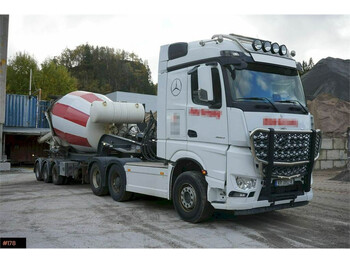 Autodomíchávač Mercedes-Benz Arocs 2663 with Concrete trailer.: obrázek 1