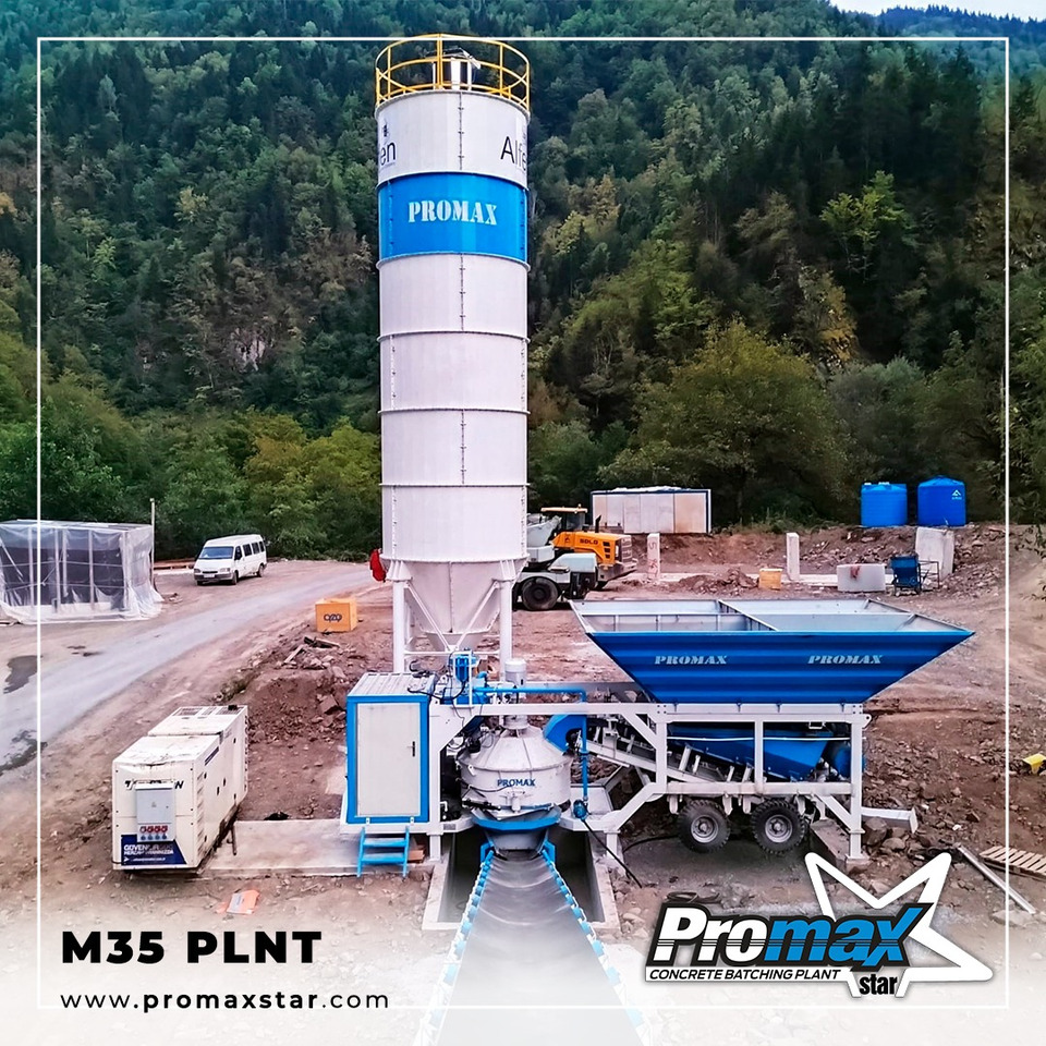Nový Betonárna PROMAX MOBILE CONCRETE PLANT M35-PLNT (35M3/H): obrázek 12
