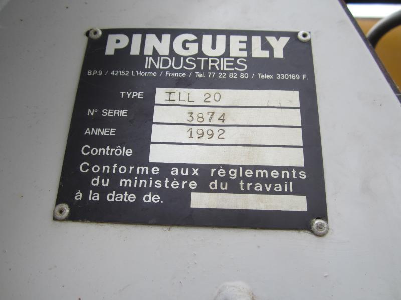 Autojeřáb Pinguely ILL20: obrázek 11