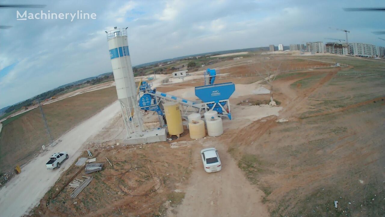 Nový Betonárna Plusmix 100 m³/hour MOBILE Concrete Plant - BETONNYY ZAVOD - CENTRALE A: obrázek 18