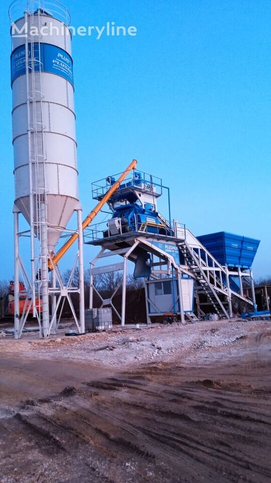 Nový Betonárna Plusmix 100 m³/hour MOBILE Concrete Plant - BETONNYY ZAVOD - CENTRALE A: obrázek 3