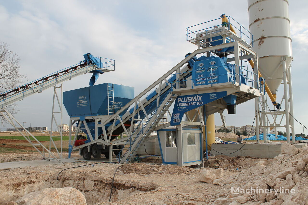 Nový Betonárna Plusmix 100 m³/hour Mobile Concrete Batching Plant - BETONYY ZAVOD - CEN: obrázek 11