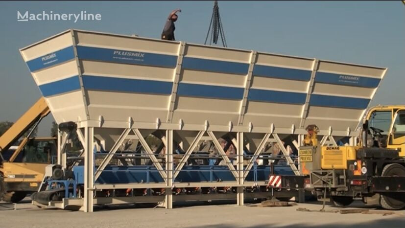 Nový Betonárna Plusmix 100m³/hour Stationary Concrete Plant -BETONYY ZAV: obrázek 15