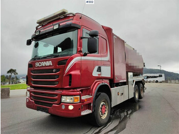 Stavební technika Scania G480 4x4+2 Vacuum truck with Fico 8m3. Suction and: obrázek 1