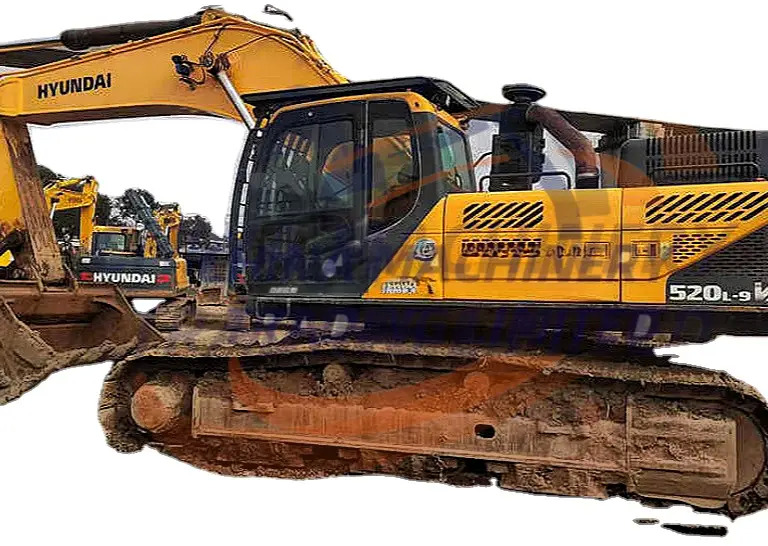 Rýpadlo Second Hand Digger Used Crawler 52t Heavy Duty Hyundai520 Used Excavator Machine: obrázek 2