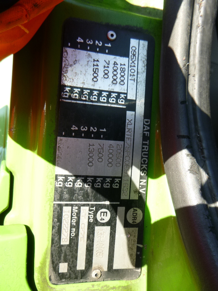 Tahač DAF CF 75.310 4x2 RHD: obrázek 17