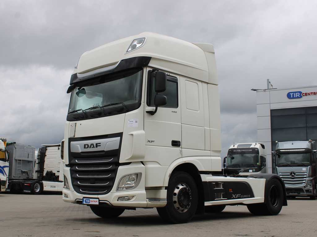 Tahač DAF XF 450 FT, HYDRAULIC, RETARDER, EURO 6