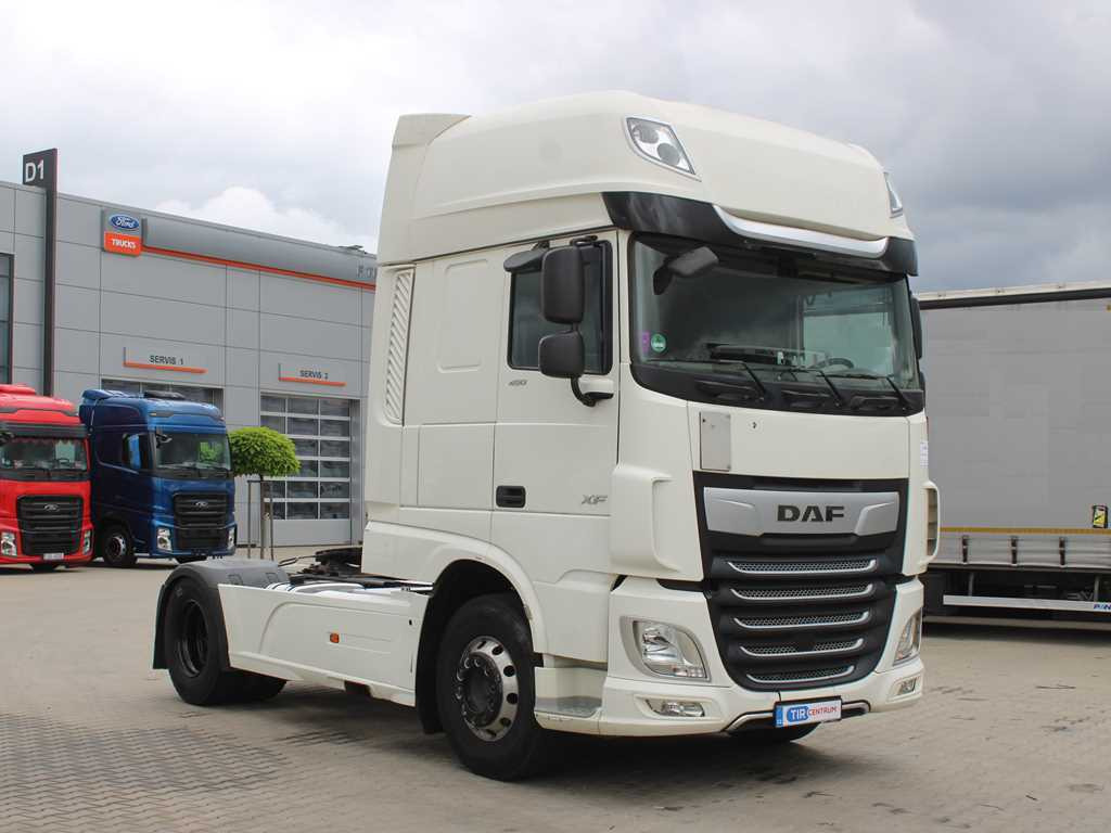 Tahač DAF XF 450 FT, HYDRAULIC, RETARDER, EURO 6