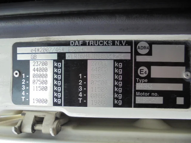 Tahač DAF XF 460 6X2 EUR6 RHD: obrázek 16