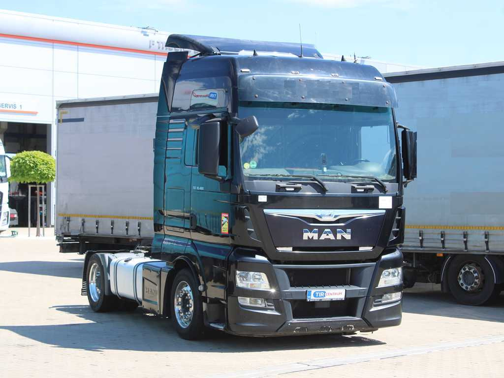 Tahač MAN TGX 18.480, EURO 6, LOWDECK, INDEPENDENT AIR CONDITIONING