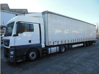 Tahač MAN TGX 18.480 LOWDECK, INTARDER + KRONE MEGA