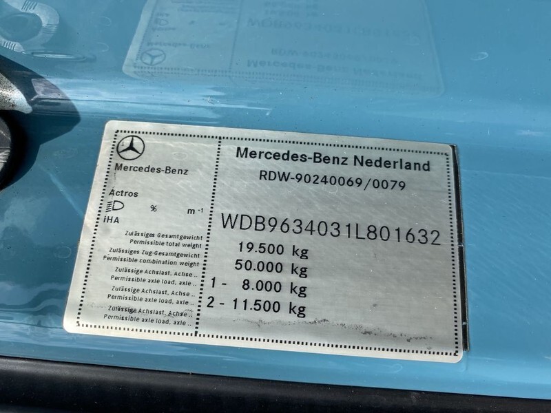 Tahač Mercedes-Benz Actros 1845LS RETARDER CHASSISNR: L801632 HOLLAND TRUCK EURO6 NEUE TUV!!: obrázek 10
